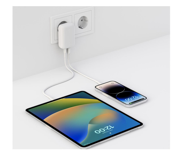 BELKIN BoostCharge 42W USB-C 3 0W USB-A 12W biała WCB009vfWH - 1235676 - zdjęcie 5